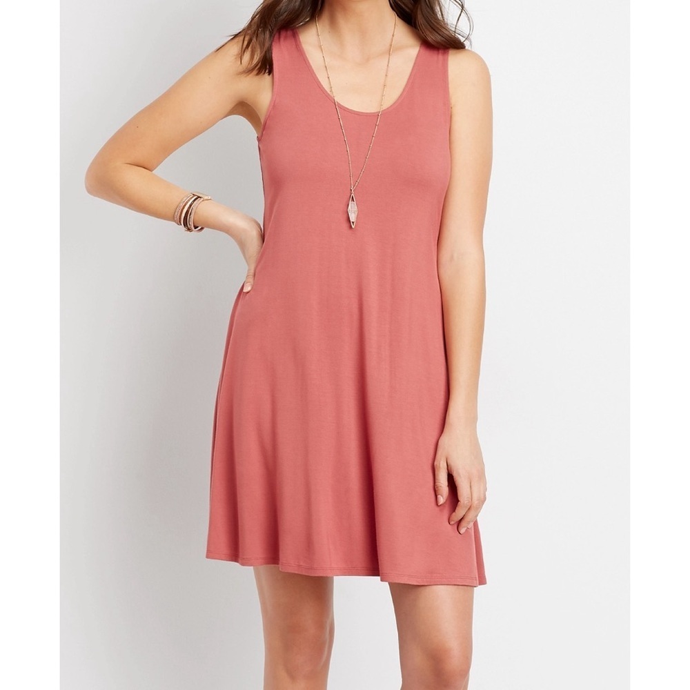 Maurice’s 24/7 Solid Strappy Back Dress